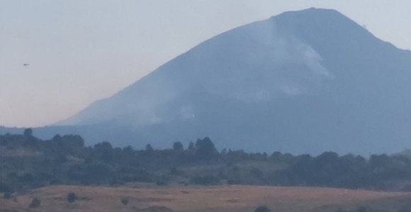 Na požarištu kod Gacka jutros je dosta mirnije