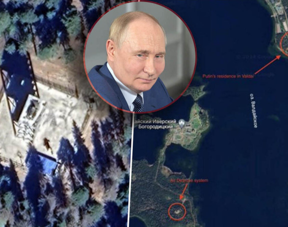 Putin u opasnosti? PVO sistemi čuvaju rezidenciju