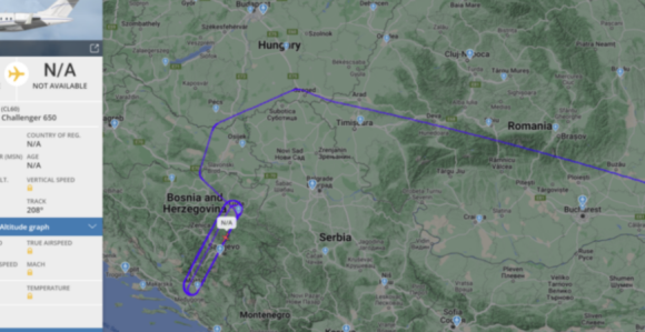 Шпијунски авион од јутрос кружи изнад БиХ