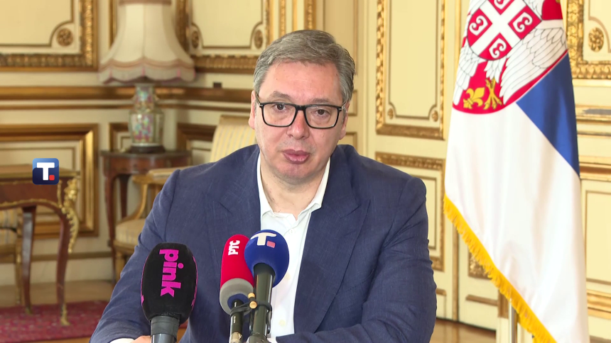 Tim Srbije razgovara o posjeti Makrona Beogradu