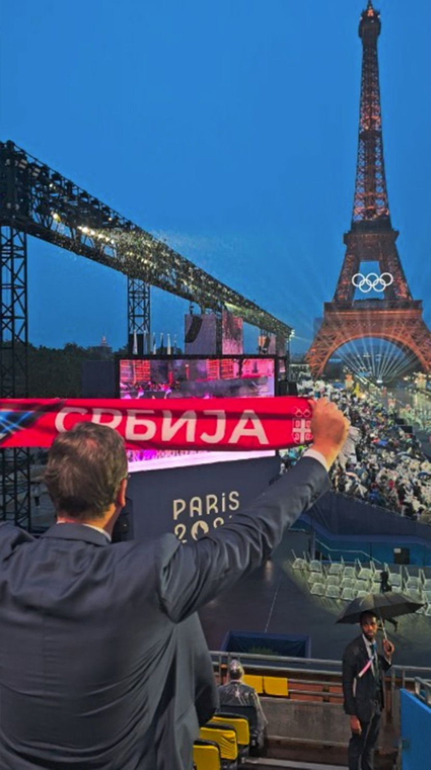 Vučić: Izuzetan je osjećaj vidjeti naše sportiste na OI