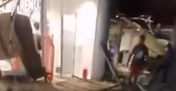 Pao krov u tržnom centru, ima povrijeđenih (VIDEO)
