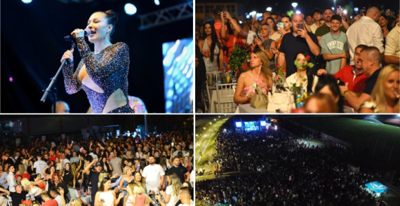 Ceca napravila spektakl u Ugljeviku (FOTO)