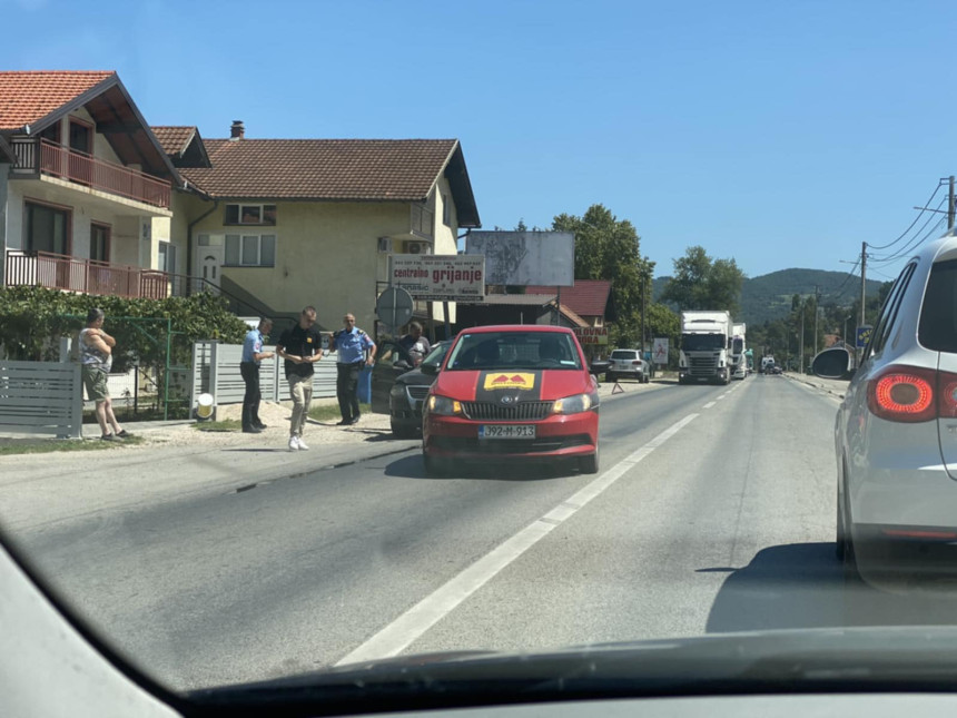 Ogromne gužve na ulazu u Doboj zbog udesa