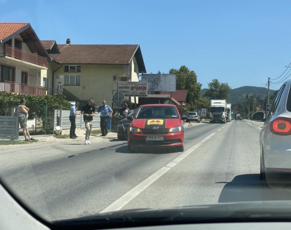 Ogromne gužve na ulazu u Doboj zbog udesa