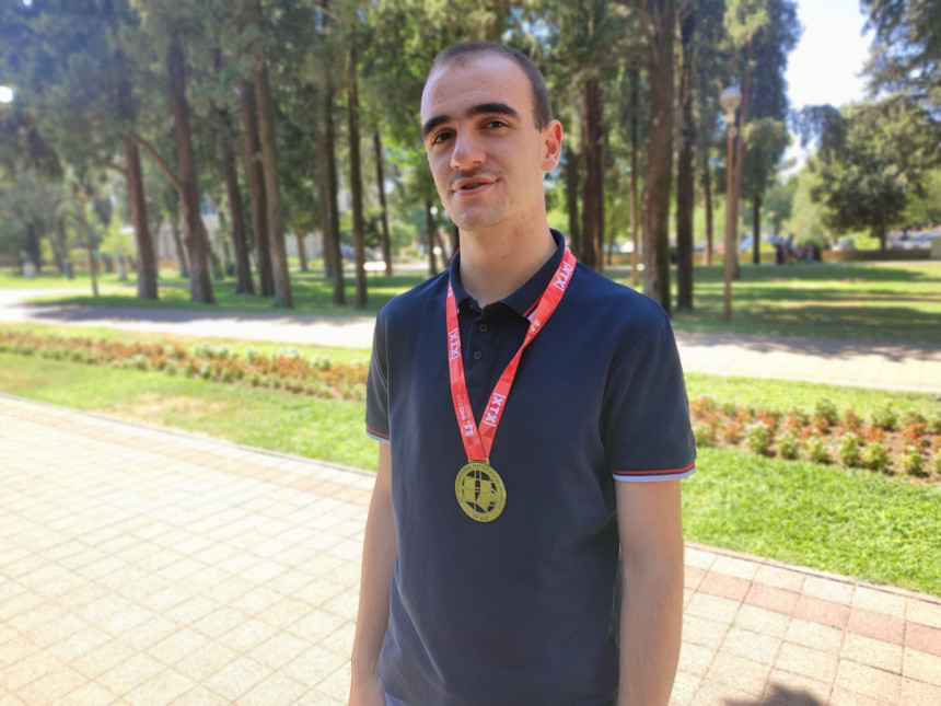 Matematičar Vuk Janković donio novo zlato u Trebinje