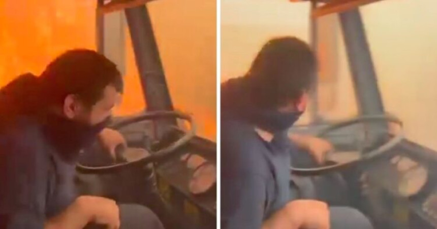 Pogledajte djelić borbe vatrogasaca sa vatrom (VIDEO)