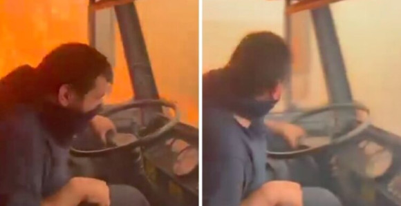 Pogledajte djelić borbe vatrogasaca sa vatrom (VIDEO)