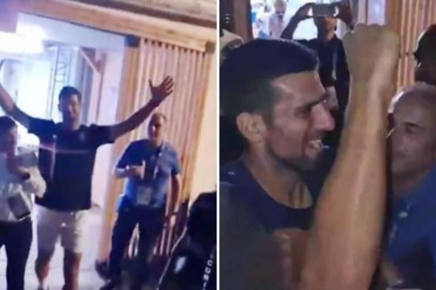 Đoković proslavio finale OI, orilo se: "Izađi Nole" (VIDEO)