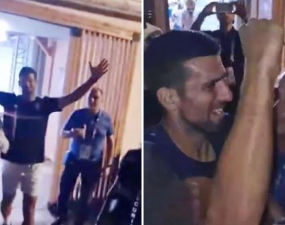 Đoković proslavio finale OI, orilo se: "Izađi Nole" (VIDEO)