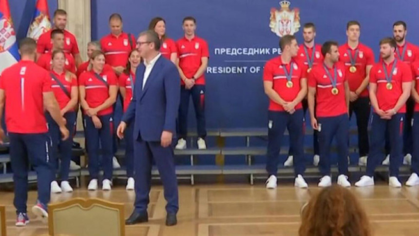 Vučić primio učesnike Olimpijskih igara u Parizu