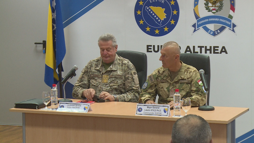 EUFOR najavio vojnu vježbu u BiH, iz 23 države stižu vojnici