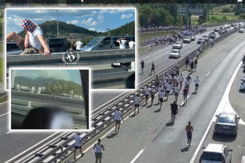 Hrvatska: Tuča navijača Hajduka i Rijeke na auto-putu