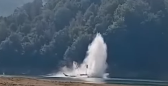 Srušio se helikopter Oružanih snaga BiH u Jablaničko jezero