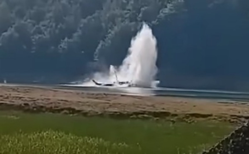 Danas izvlačenje helikoptera iz Јablaničkog jezera