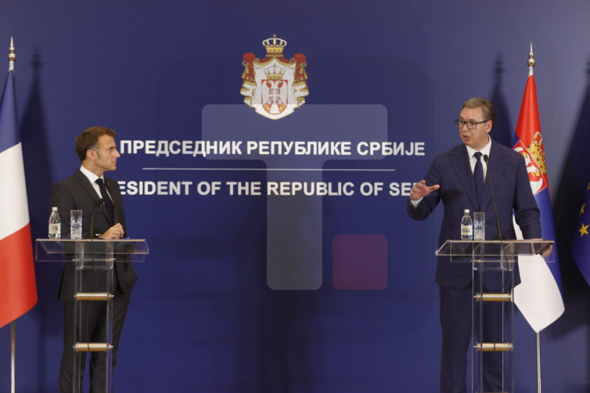 Vučić: Makron još jednom pokazao poštovanje prema srpskom narodu