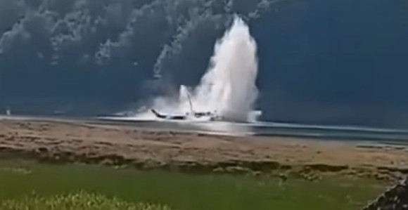 Danas izvlačenje helikoptera iz Јablaničkog jezera