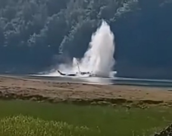 Danas izvlačenje helikoptera iz Јablaničkog jezera
