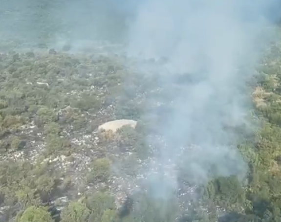 Ljubinje: Rasplamsao se požar, ali kuće nisu ugrožene
