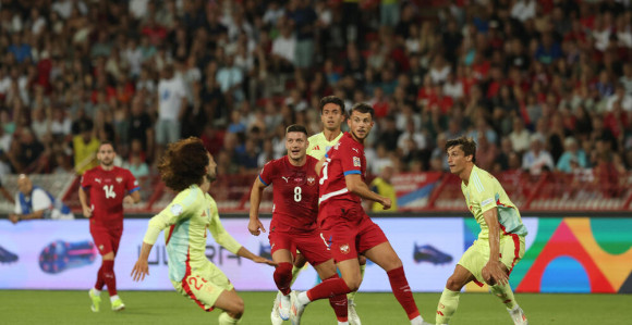 Fudbaleri Srbije osvojili veliki bod protiv Španije