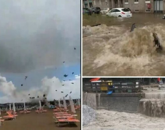 Katastrofalna oluja poharala Italiju, nastale polave