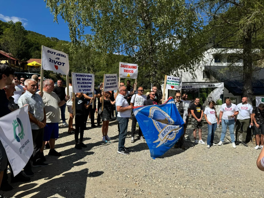 Почела битка за Сутјеску: Мјештани против градње МХЕ на граници са националним парком