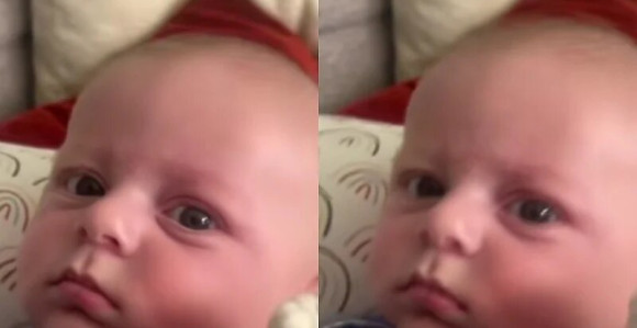 Ova beba prosto nije jutarnji tip osobe (VIDEO)