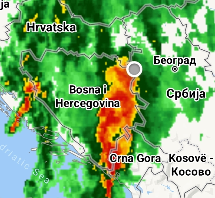 Istočni dio Srpske u narednim satima očekuju padavine