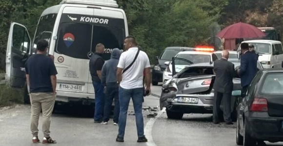 Sudar na putu Sarajevo – Pale, obustava saobraćaja