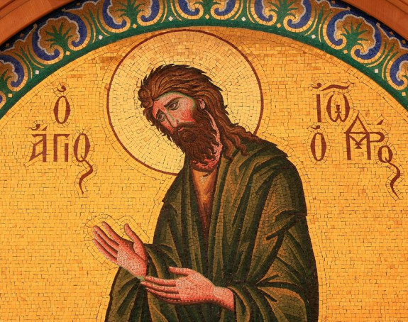 Danas Usjekovanje glave Svetog Jovana Krstitelja