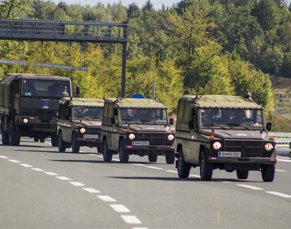 EUFOR: U subotu pojačano kretanje vojnih vozila u BiH
