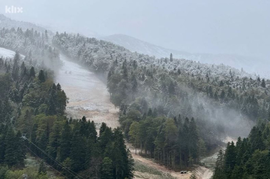 Bjelašnica, Vlašić i Jahorina osvanuli pod snijegom