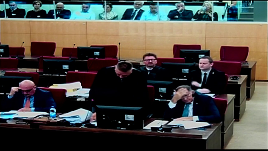 Snimak iz Suda BiH sa ročišta Dodiku i Lukiću (VIDEO)