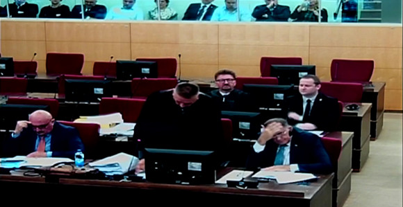 Snimak iz Suda BiH sa ročišta Dodiku i Lukiću (VIDEO)