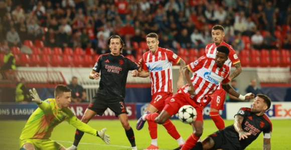 Fudbaleri Zvezde poraženi, Benfika slavila na Marakani