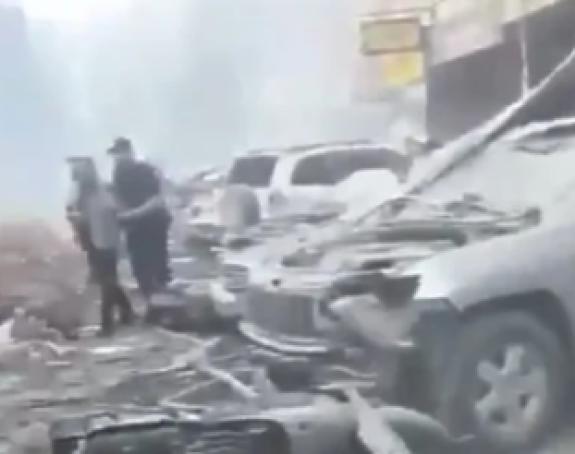 Izrael bombardovao Bejrut, gust oblak dima nad gradom