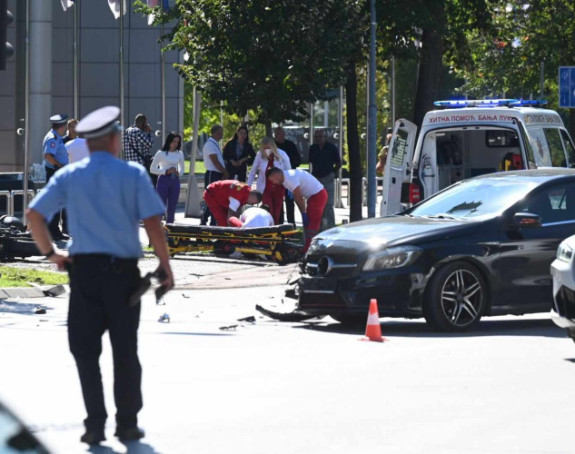 Судар код зграде Владе у Бањалуци, има повријеђених
