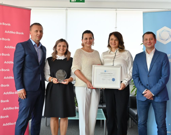 Addiko Banka Banja Luka iznova je postigla visoke HR standarde i stekla prestižni Employer Partner certifikat