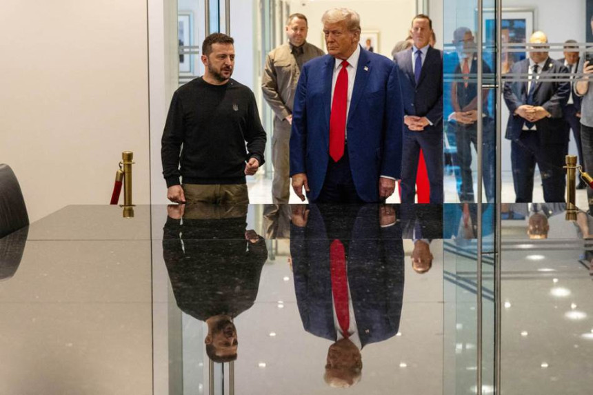 Заборављене тешке ријечи: Састали се Трамп и Зеленски