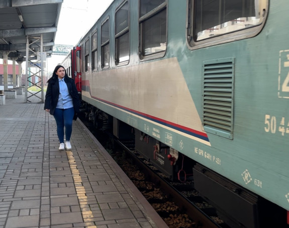 Anita jedina žena kondukter u "Željeznicama RS"