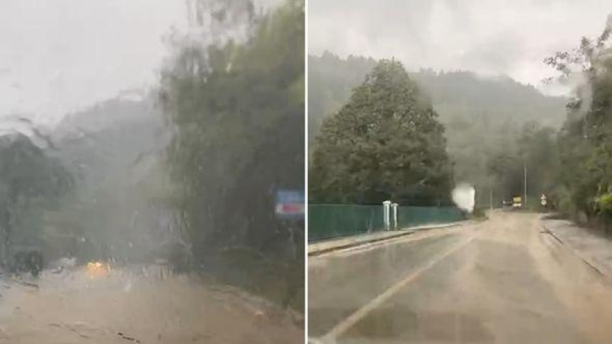 U Jablanici ponovo pada kiša (VIDEO)