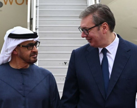 Predsednik UAE u posjeti Srbiji, dočekao ga Vučić
