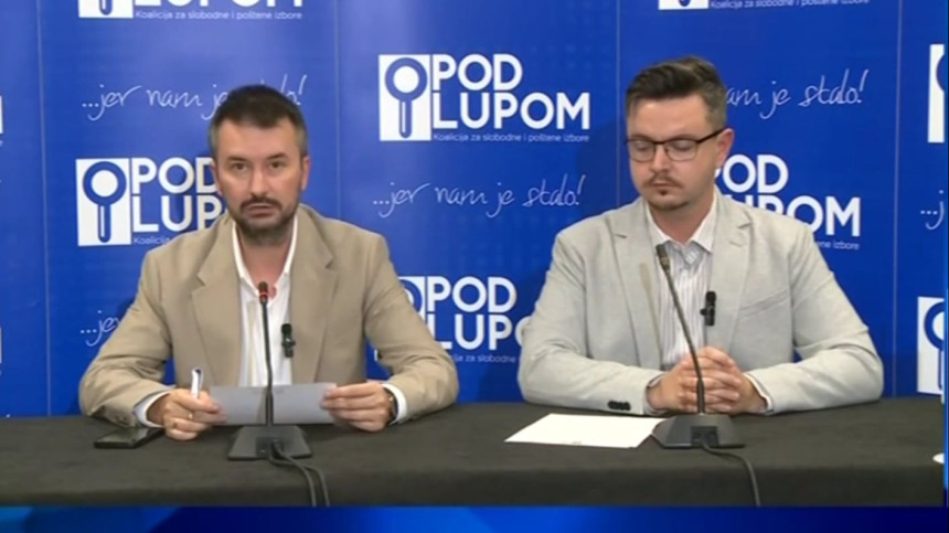 Koalicija "Pod lupom": Do 15 sati glasalo 33,2% građana