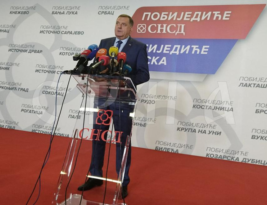 Dodik: SNSD dobio više od 50.000 novih glasova