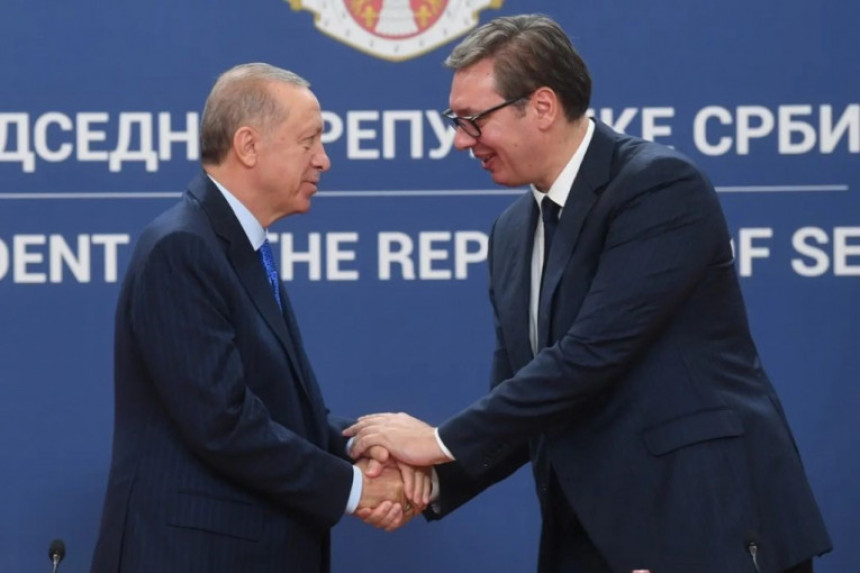 Turski predsjednik stiže u dvodnevnu posjetu Srbiji