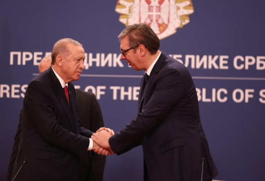 Erdogan: Zlatno doba u odnosima Srbije i Turske