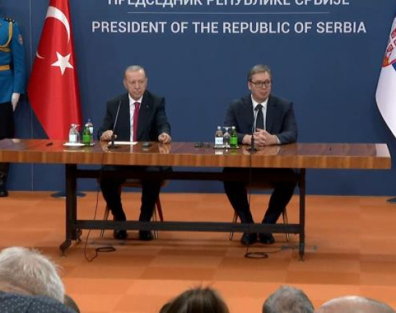 Vučić i Erdogan razgovarali i o situaciji u BiH i Republici Srpskoj