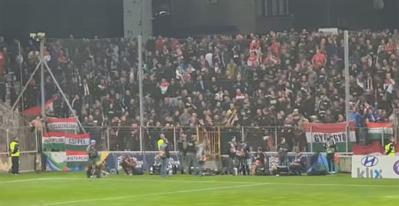 Sramno skandiranje navijača Mađarske i BiH u Zenici