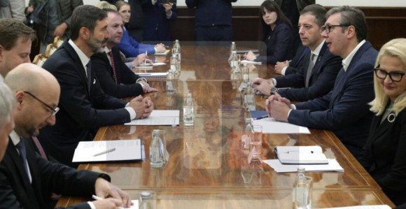 Vučić sa Blanarom o odnosima Srbije i Slovačke