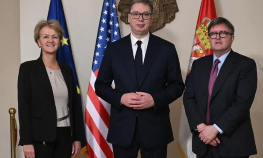 Vučić nakon sastanka sa O'Brajanom i Ajhorstovom: Spremni smo da tražimo rješenja za stabilnost